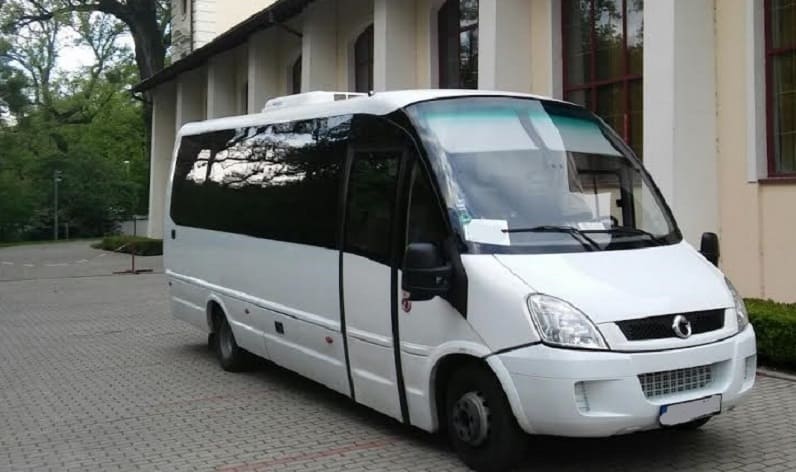 Kosovo: Bus order in Gjilan (Gnjilane) in Gjilan (Gnjilane) and Europe